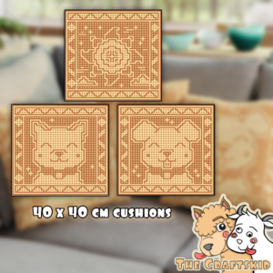 Doggy Cushions Pattern (Interwoven only)