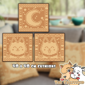 Kitty Cushions Pattern (Interwoven only)