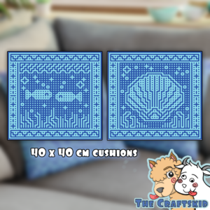 Song of the Sea Cushions Pattern (Interwoven only)