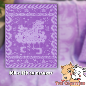 Unicorn Blanket Pattern