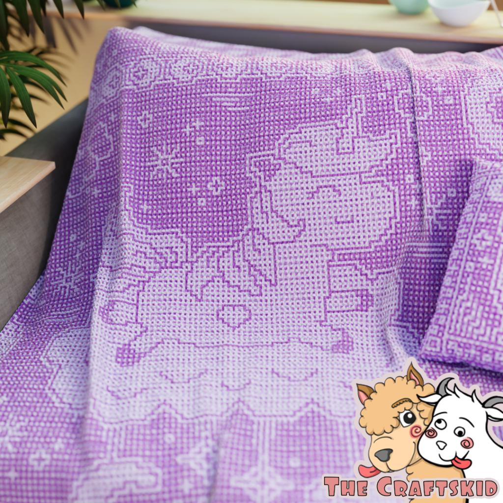 Unicorn Blanket Pattern The CraftsKid Store