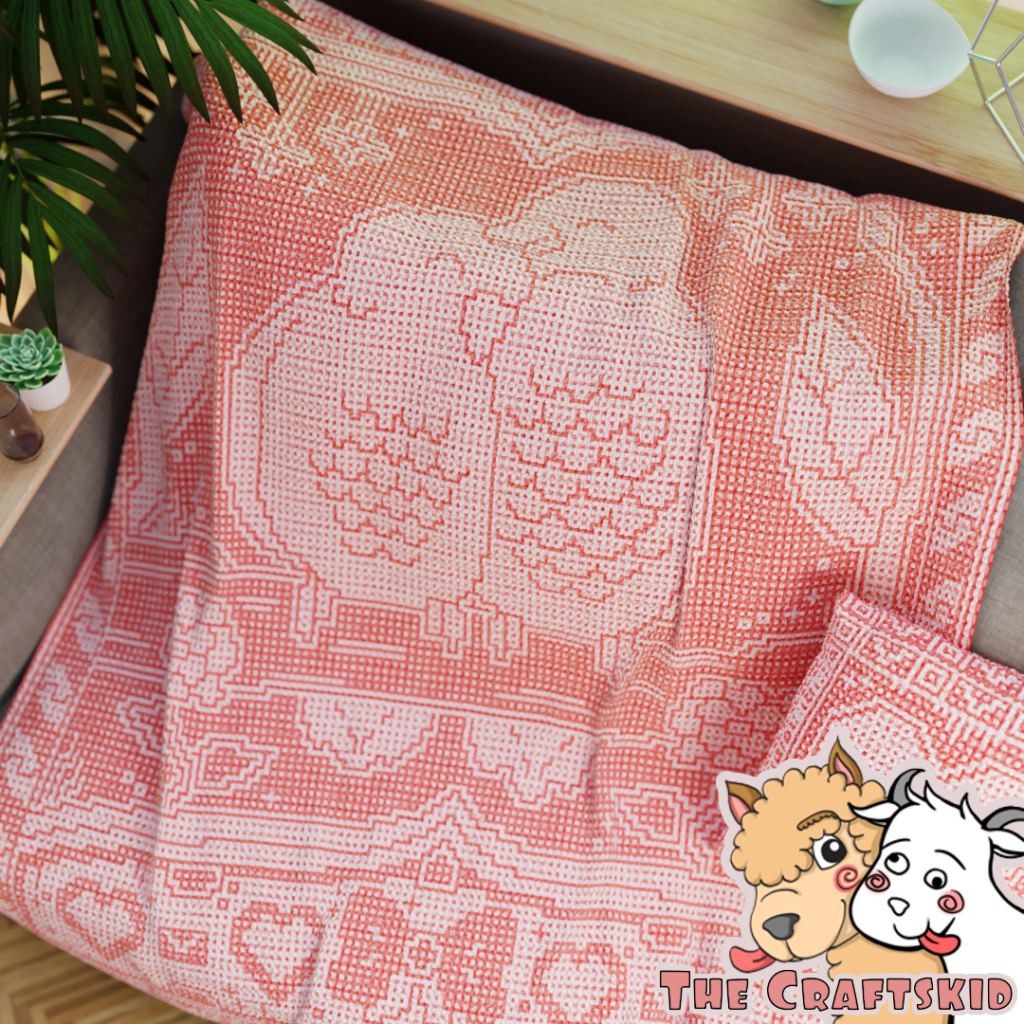 Valentines Blanket Pattern The CraftsKid Store