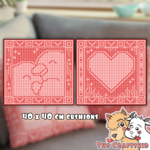 Valentine Cushions Pattern (Interwoven only)